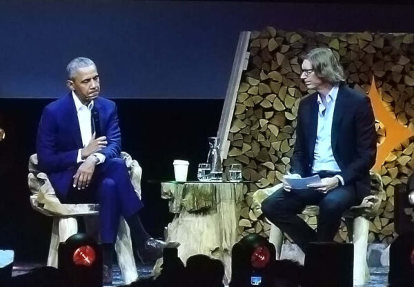 Barack Obama ja Niklas Zennström